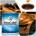 Auto body paint yellow black white red pearl